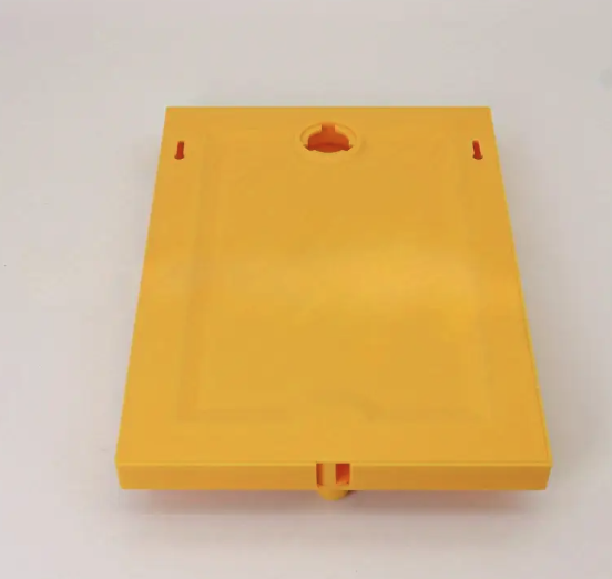 (295x210mm) Bilderrahmen Süssigkeiten Spender Candy Maschine DIY Home Deko Rahmen zum Befüllen für Bonbons / Kaugummis - Gelb