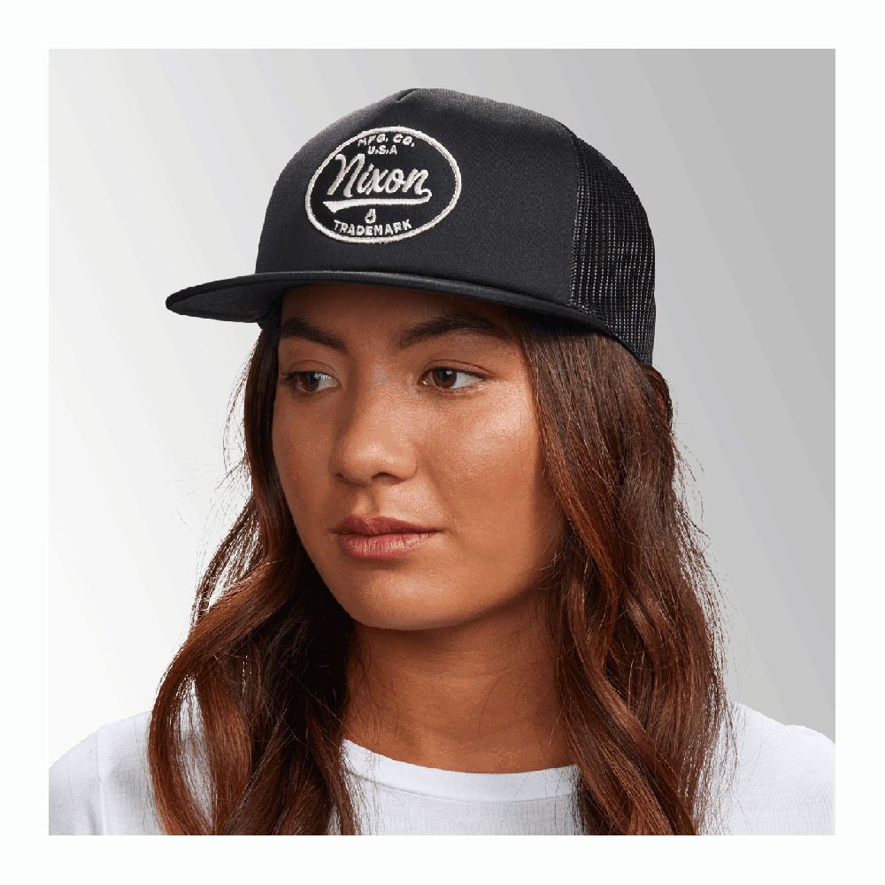 Nixon TIOGA - Casquette black/black