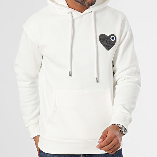 Sweat Capuche Blanc