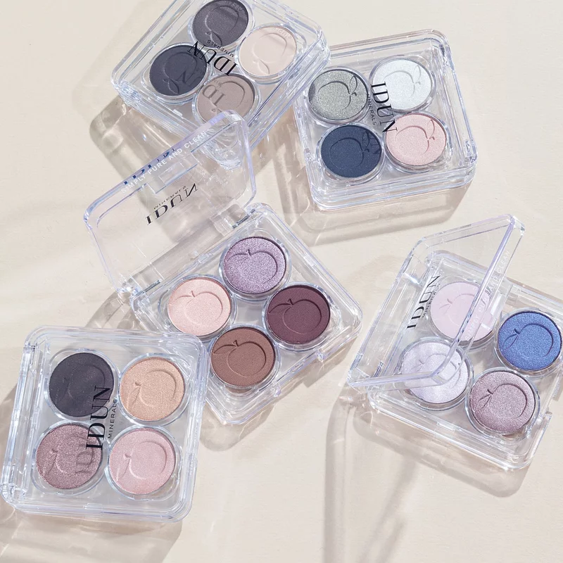 IDUN Minerals Eyeshadow Palette 4 x 1 gr. - Vitsippa