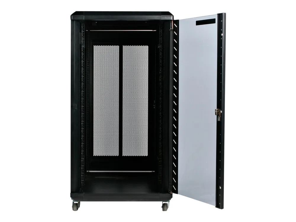 StarTech.com 22U Server Rack Cabinet with secure locking door - 4 Post Adjustable Depth (5.5