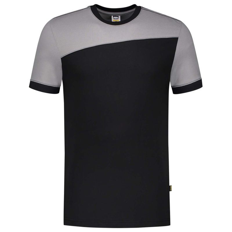 Tricorp Bicolor 102006 - T-shirt - Zwart/Grijs - 3XL