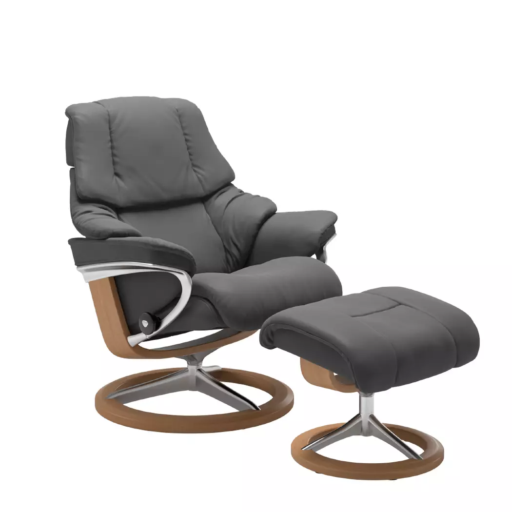 Sessel mit Hocker Reno Signature