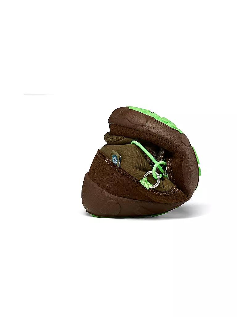AFFENZAHN Kinder Winterstiefel SNOWY FROSCH grün