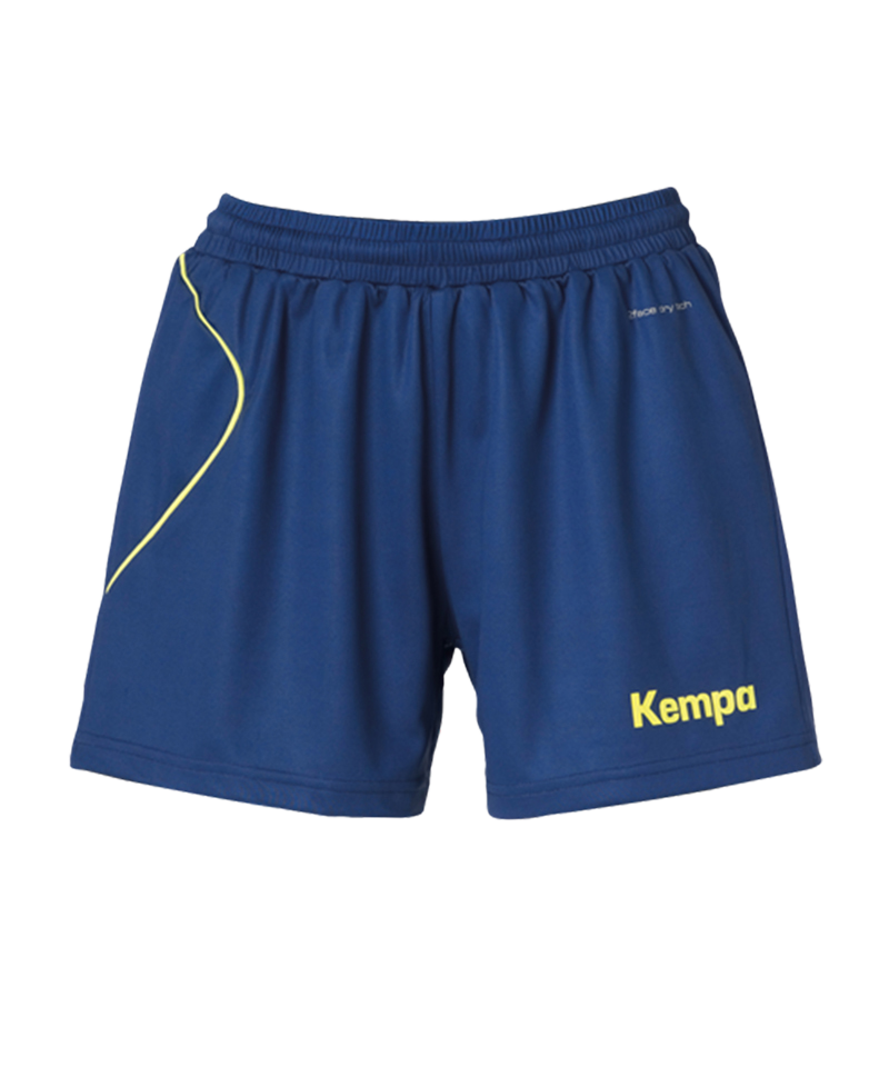 Kempa Curve Short Hose kurz Damen Blau Gelb F09