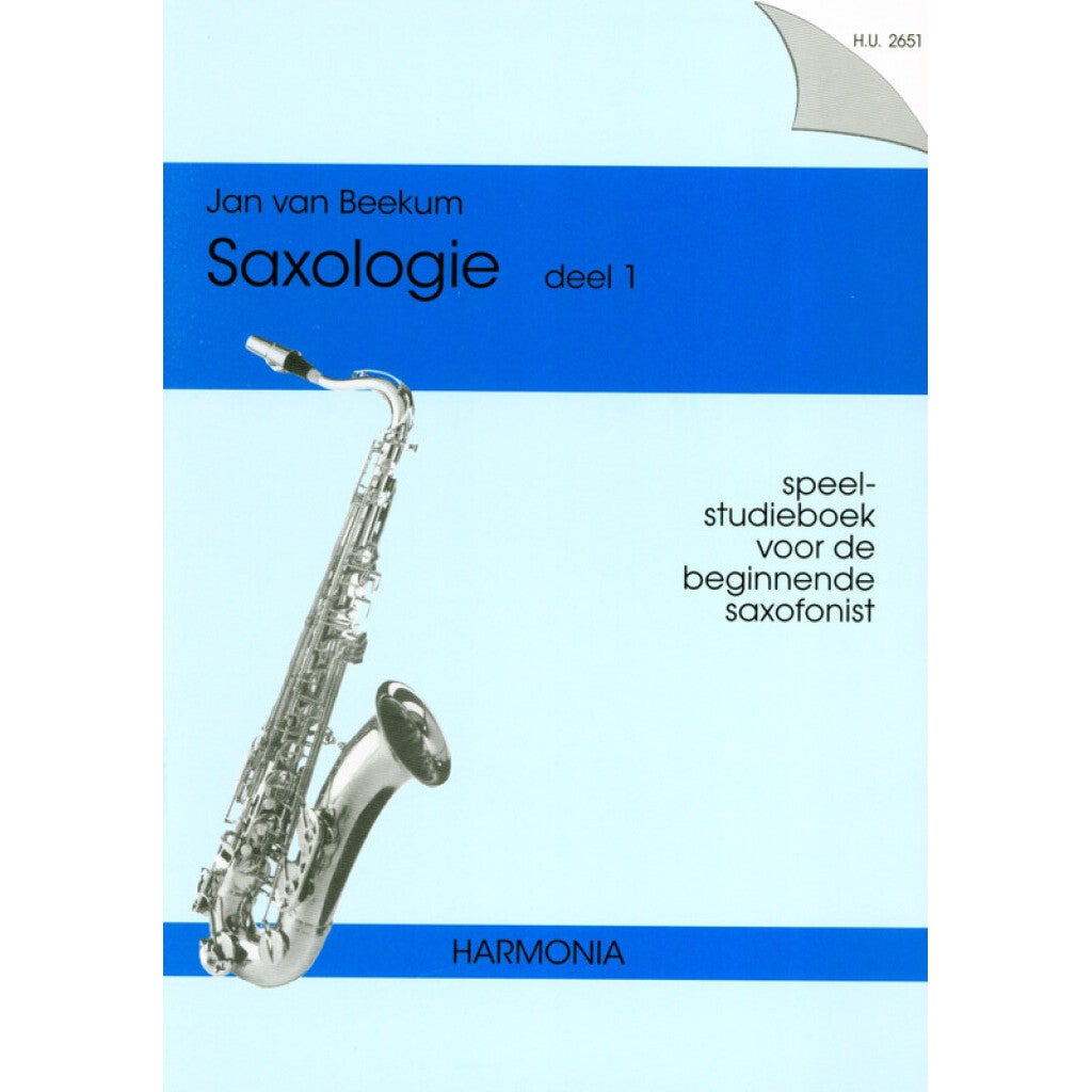 Hal Leonard Saxologie deel 1 saxofoonboek