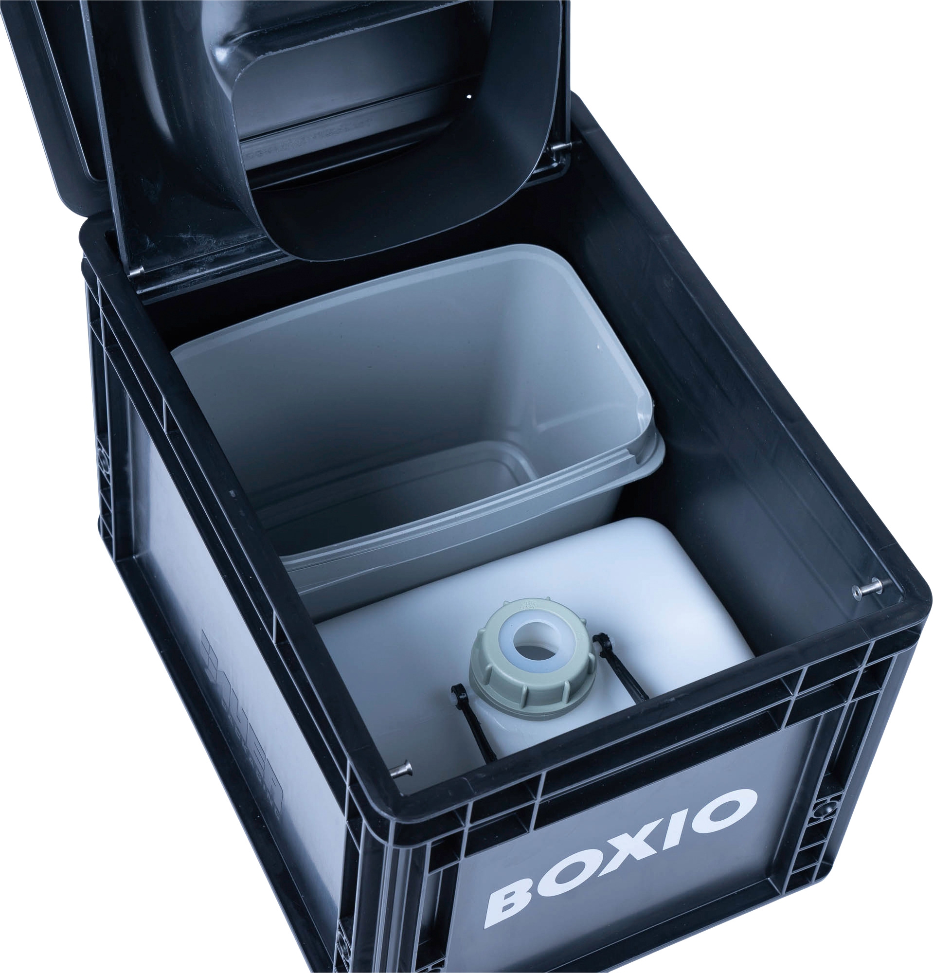 Boxio mobile Trenntoilette im Euroboxformat