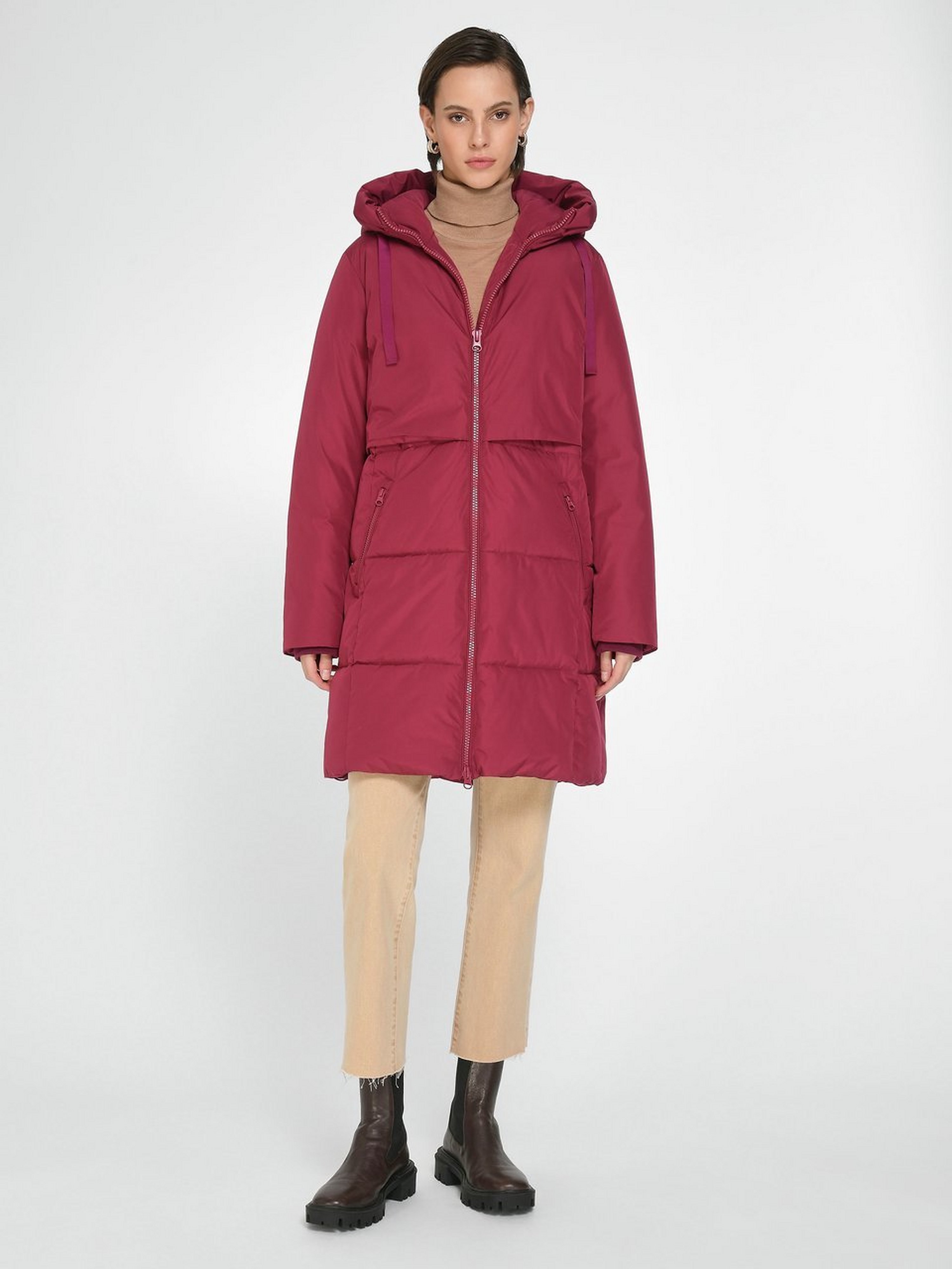 Long-Steppjacke