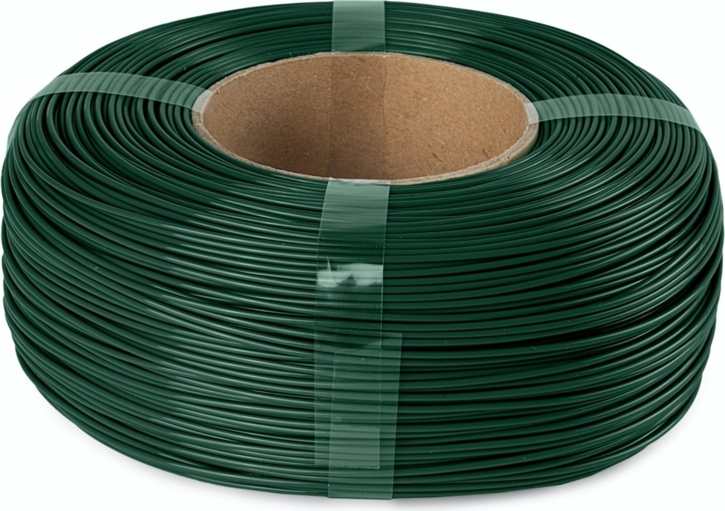 The Filament  ReFill PLA HS Moss Green, 1,75 mm / 1000 g    Kosteneffizientes High Speed PLA ohne Spule in Moss Green