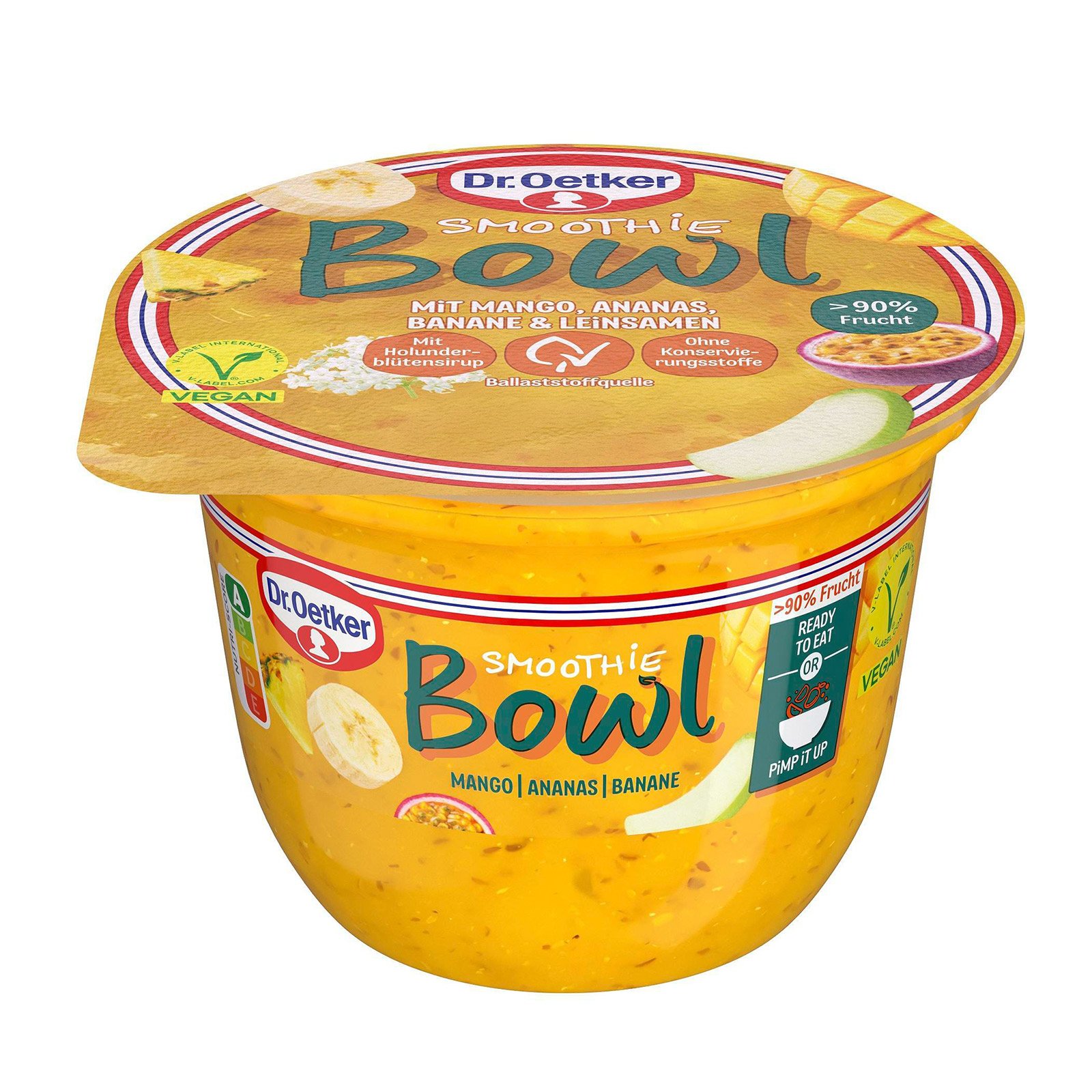 Dr. Oetker Smoothie Bowl Mango, Ananas, Banane
