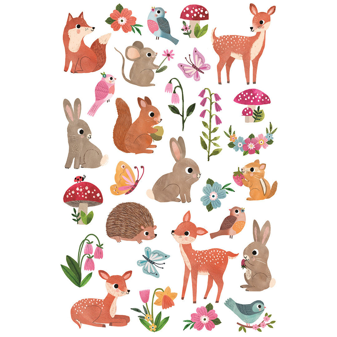 Petit monkey tattoos woodland friends