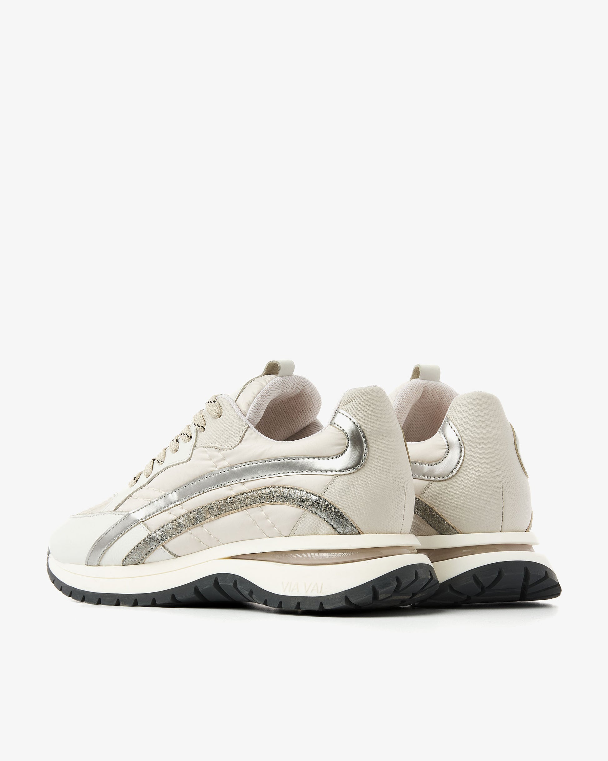 VIA VAI beige dames sneakers Usher Skye