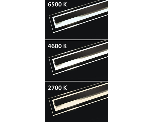 LED hanglamp CCT + dimbaar 4x5W 1600 lm 2700/4600/6500 K HxL 150x80x88 cm nikkelkleurig mat/chroomkleurig