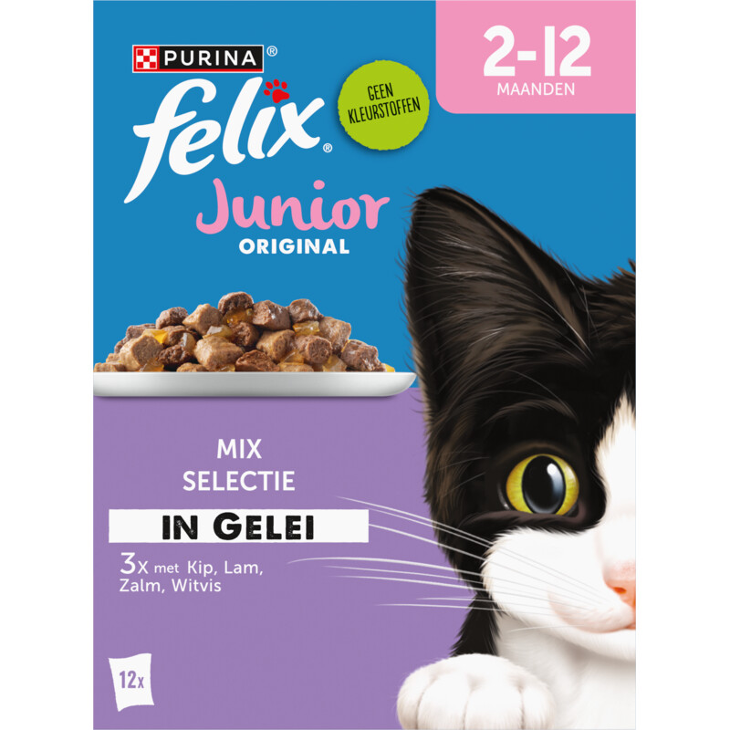 Felix Junior original mix selectie in gelei