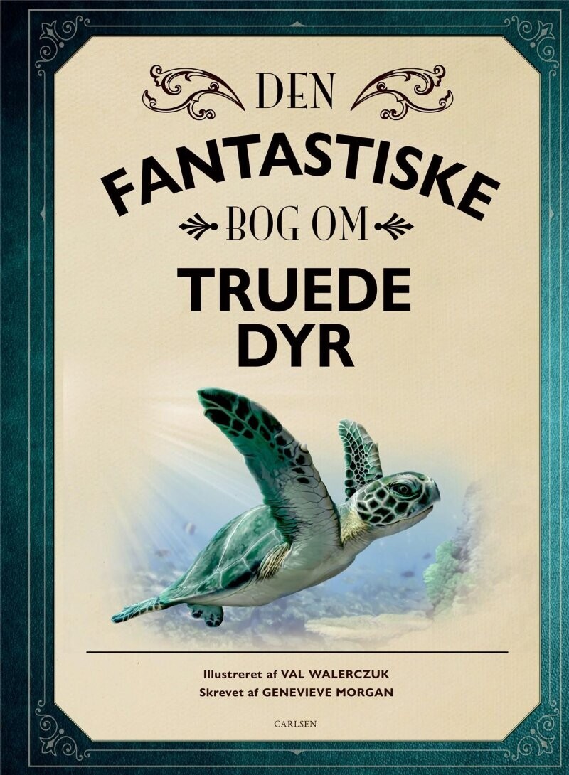 Den Fantastiske Bog Om Truede Dyr - Genevieve Morgan - Bog