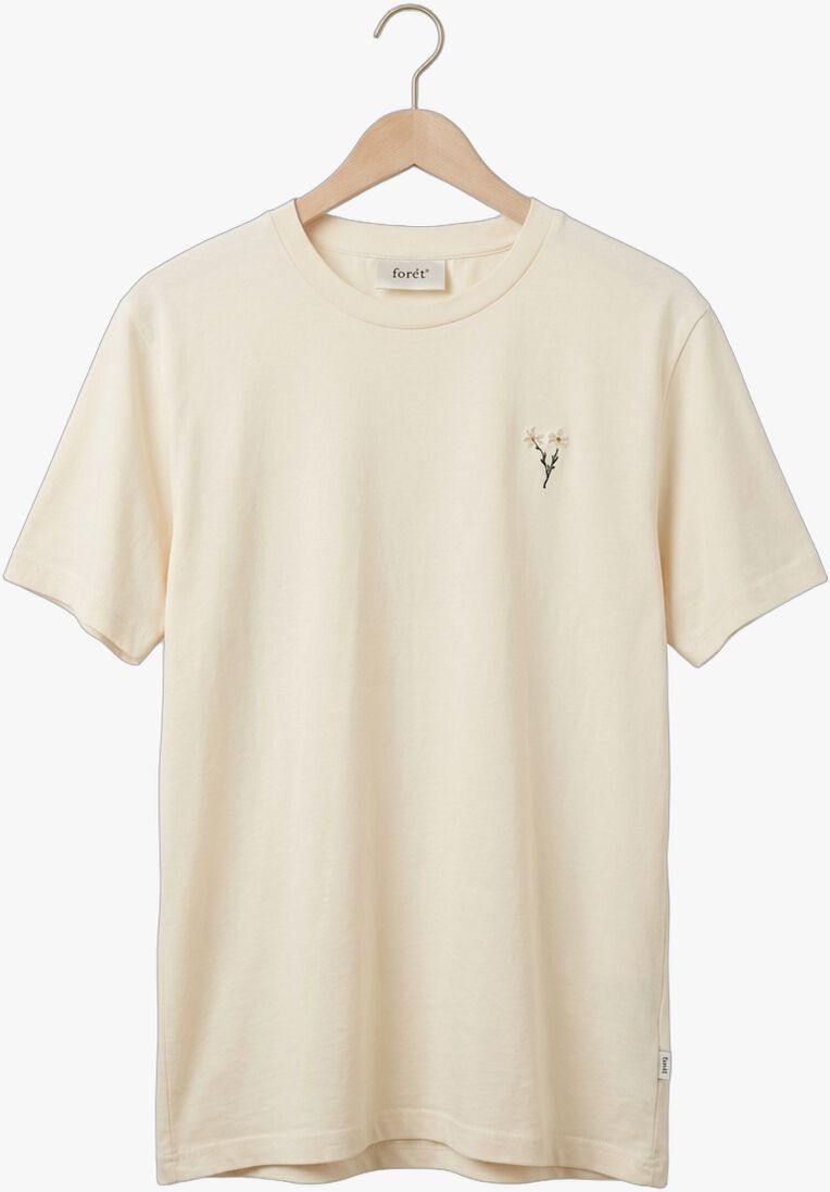 creme forét t-shirt posy t-shirt