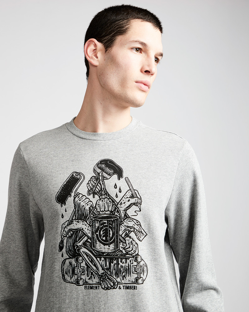 Element By Hand Crew Grey Heather