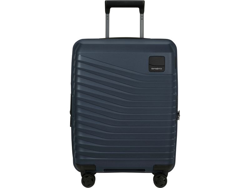 Samsonite Reisekoffer INTUO SPINNER 55 EXP BLUE NIGHTS Erweiterbarer Koffer aus strapazierfähigem Polypropylen