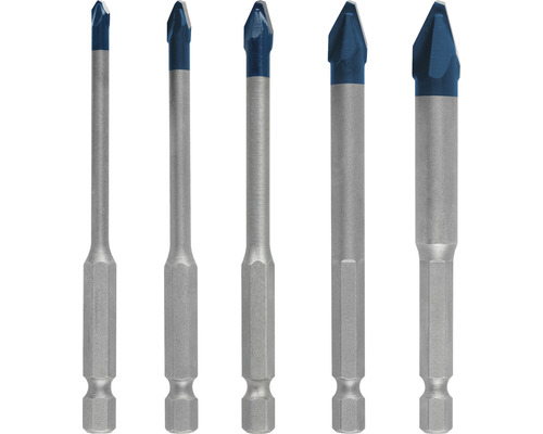 Bosch Expert HardCeramic HEX-9 tegelboorset Ø 4-10mm x 90mm, 5-delig.