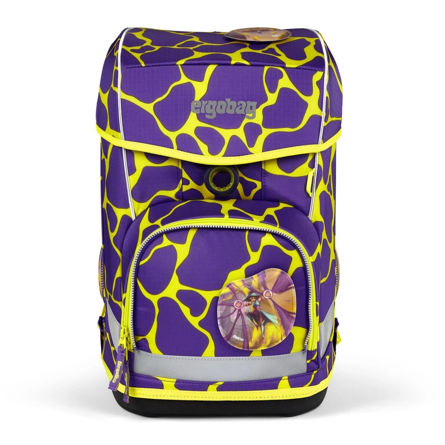 Ergobag Cubo light Lumi - Schulranzen Set 6tlg. Modell 2024 SuBärkraft