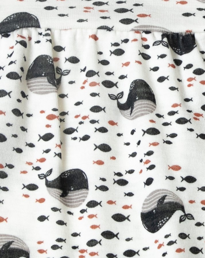 Kurzarm-Kleid 4027 WHALE in dark blue
