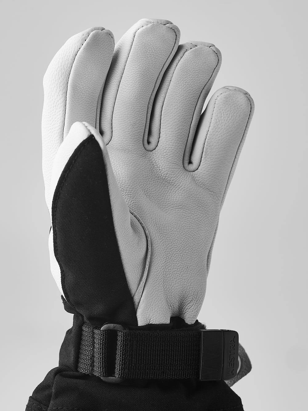 Hestra Army Leather Heli Ski Jr 5 Finger
