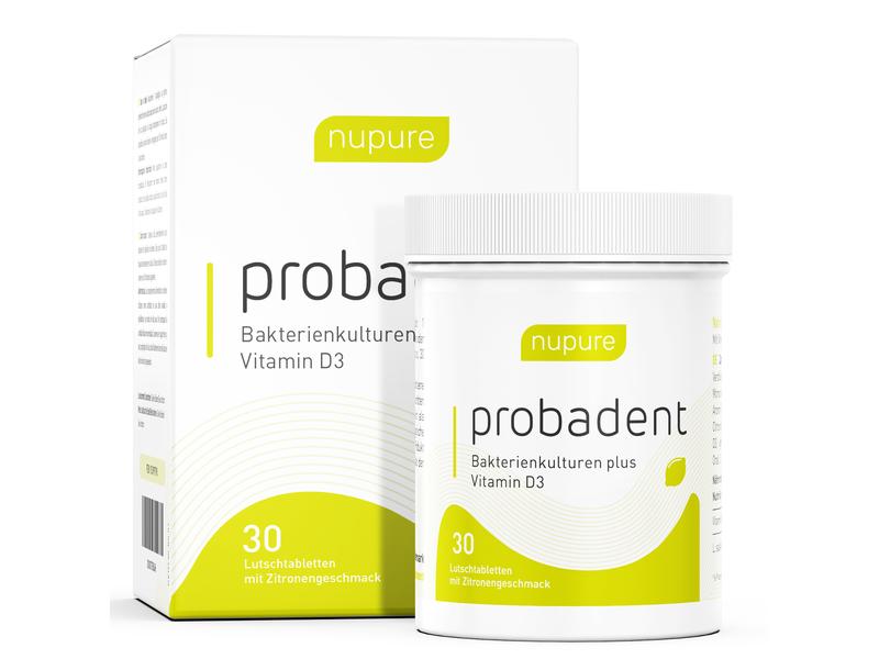 nupure probadent 30 Lutschtabletten Probiotika Lutschtabletten bei Mundgeruch