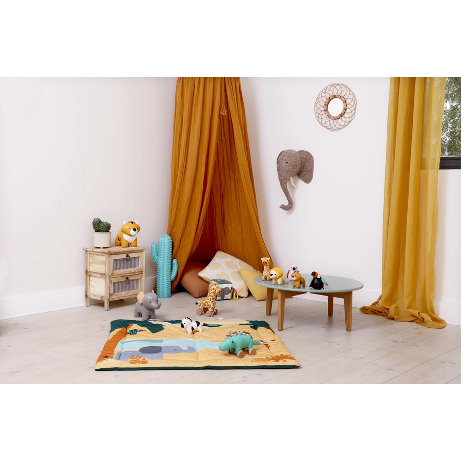Little Big Friends Patchwork Spielmatte  - Dschungel