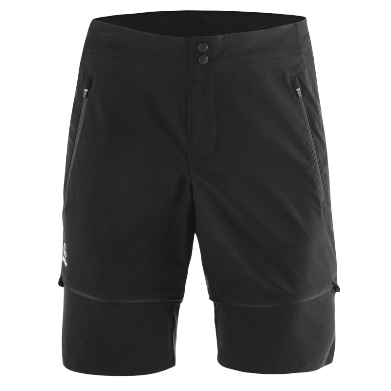 Loeffler Trekking heren afrits wandelbroek - Black