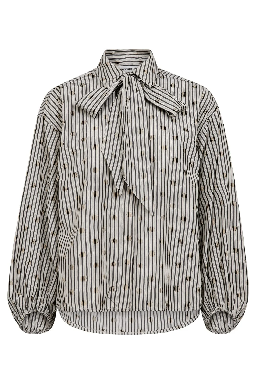 Co´Couture Trixiecc Dot Bow Shirt 35872