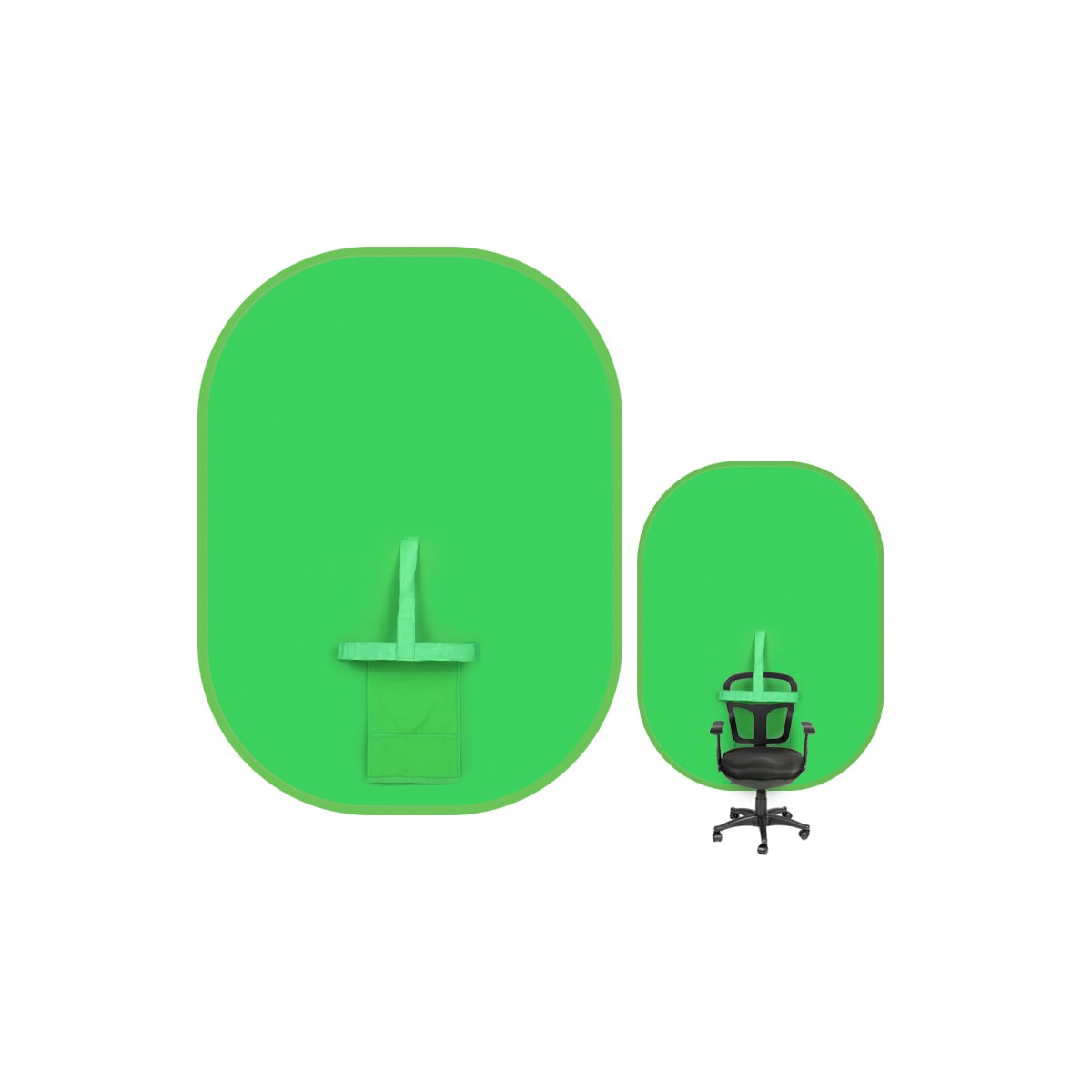 Wistream green screen til gamingstol