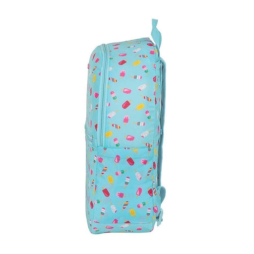 Mochila dobrável sabor sorvete 41x29x12