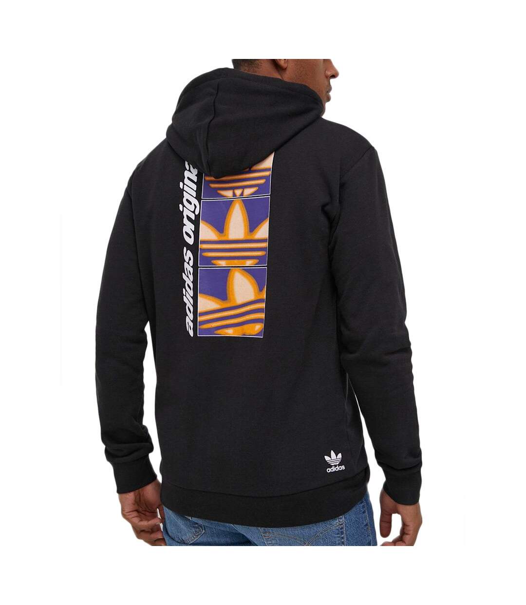 Sweat Noir Homme Adidas Hoodie 1
