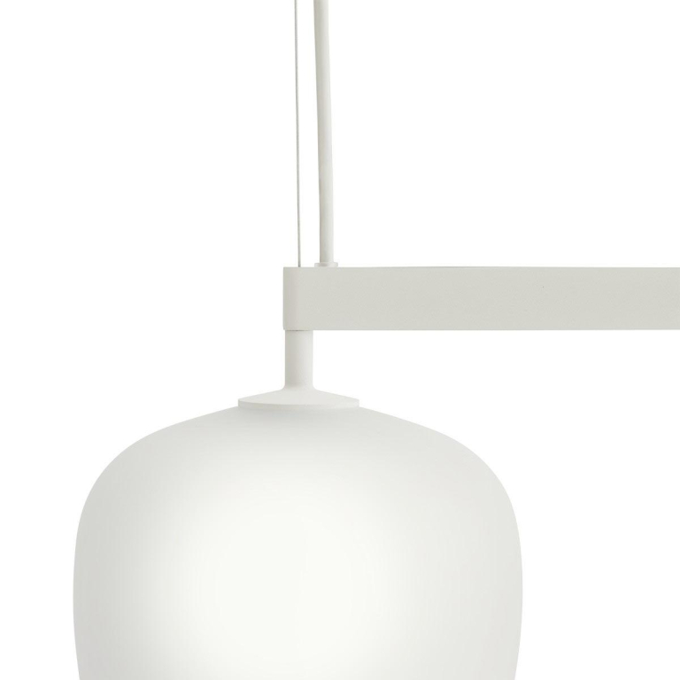 Muuto Rime Rail hanglamp wit