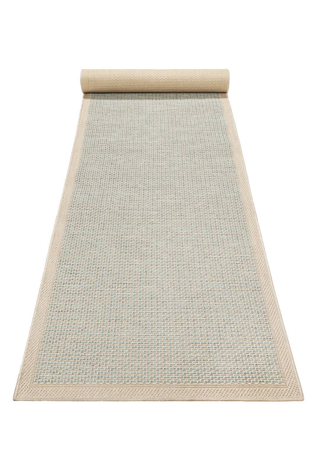 ESPRIT Outdoorteppich MIDLAND 80 x 150 cm beige/türkis
