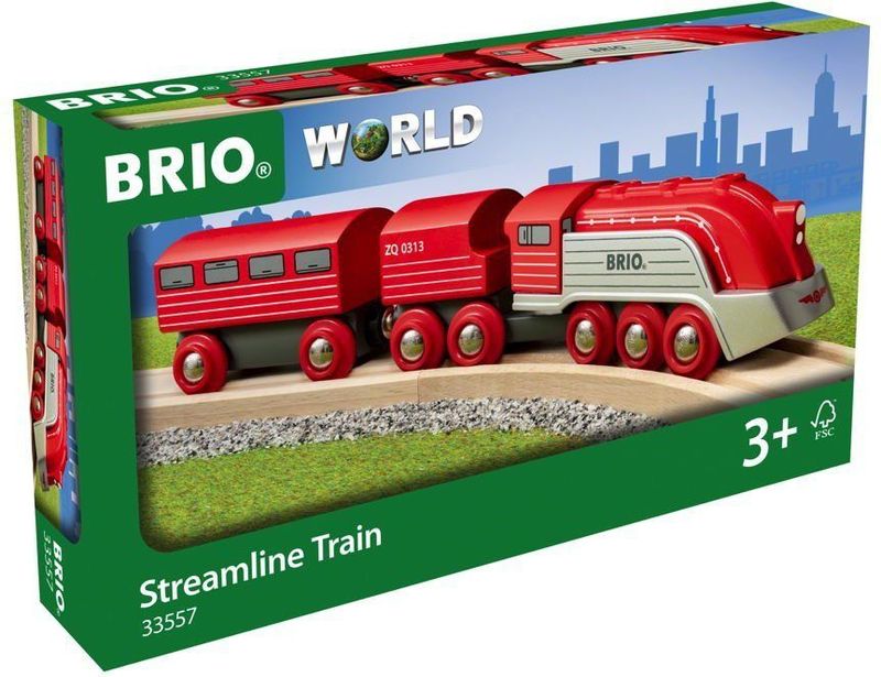 BRIO Rode hogesnelheidstrein - 33557