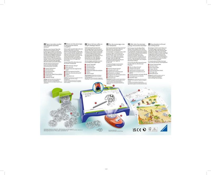Ravensburger Xoomy Maxi XXL - Tekenmachine