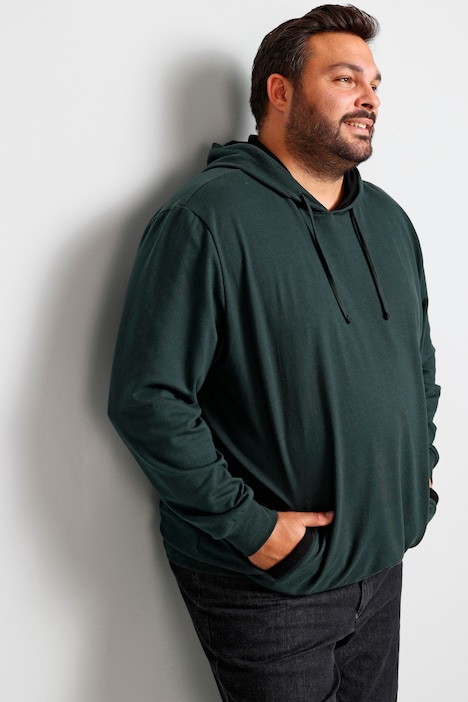 Boston Park Hoodie, Bauchfit, Kapuze, bis 80/82