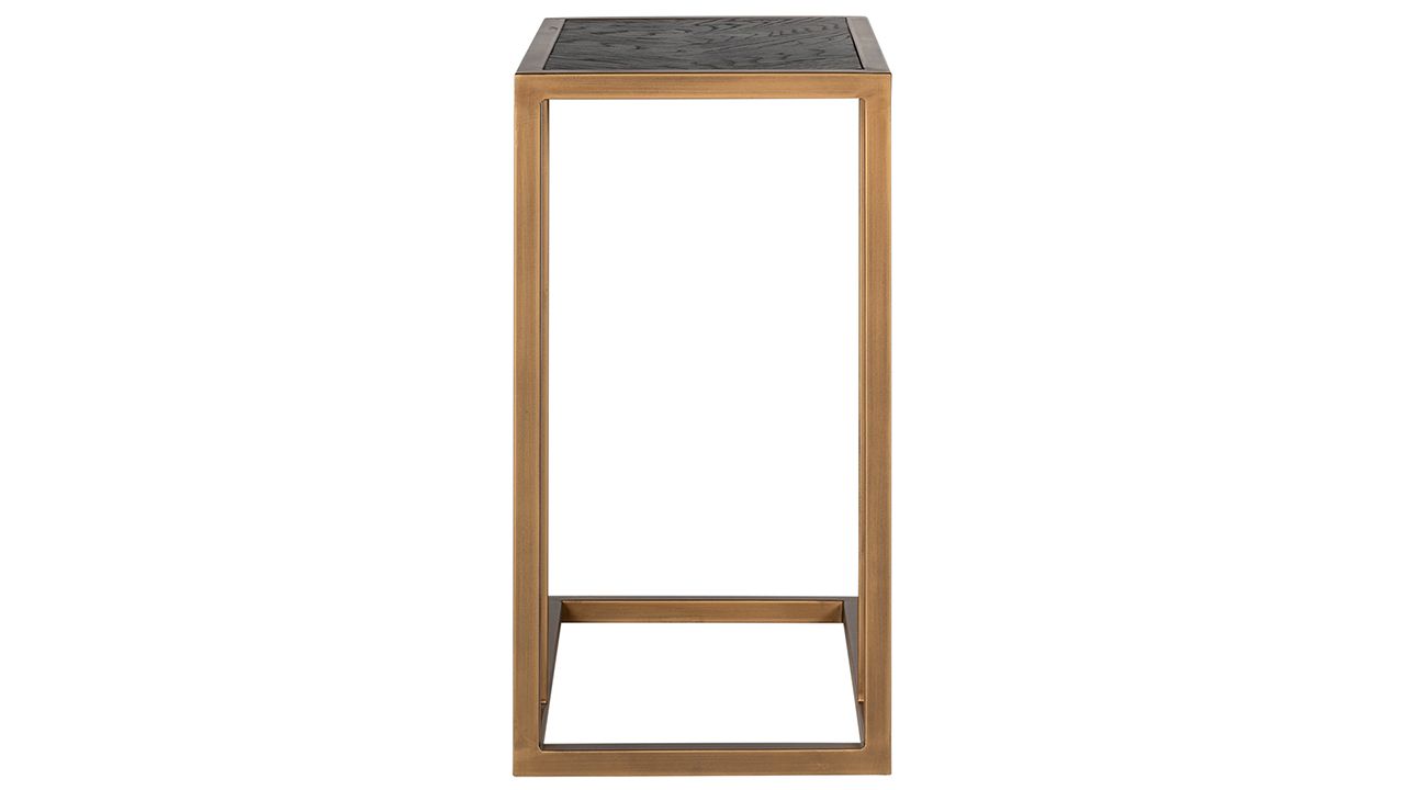 Sofa Tafel 210696 Blackbone Brass B55 x D35 x H66 cm