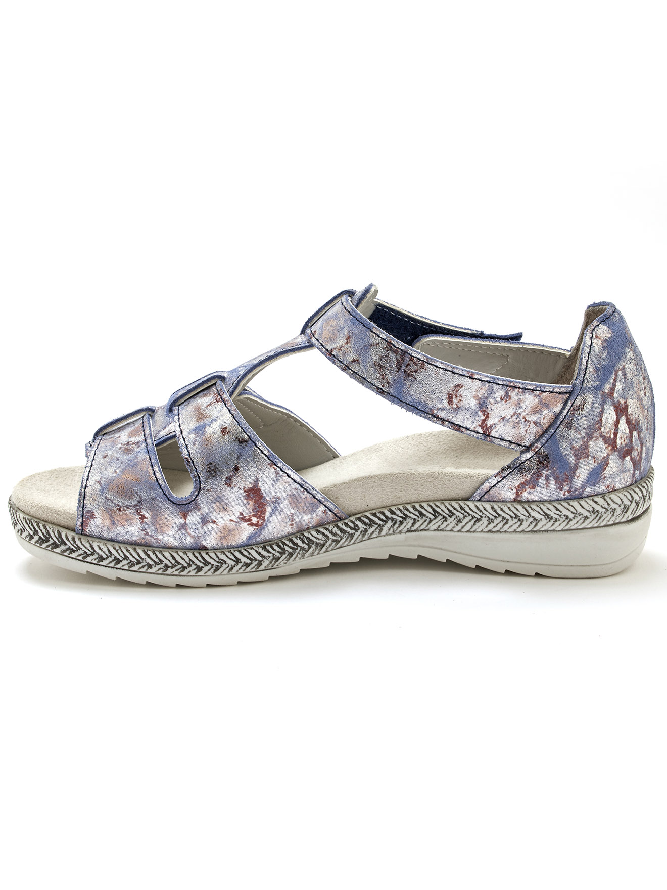 Sandales cuir à aérosemelle® amovible