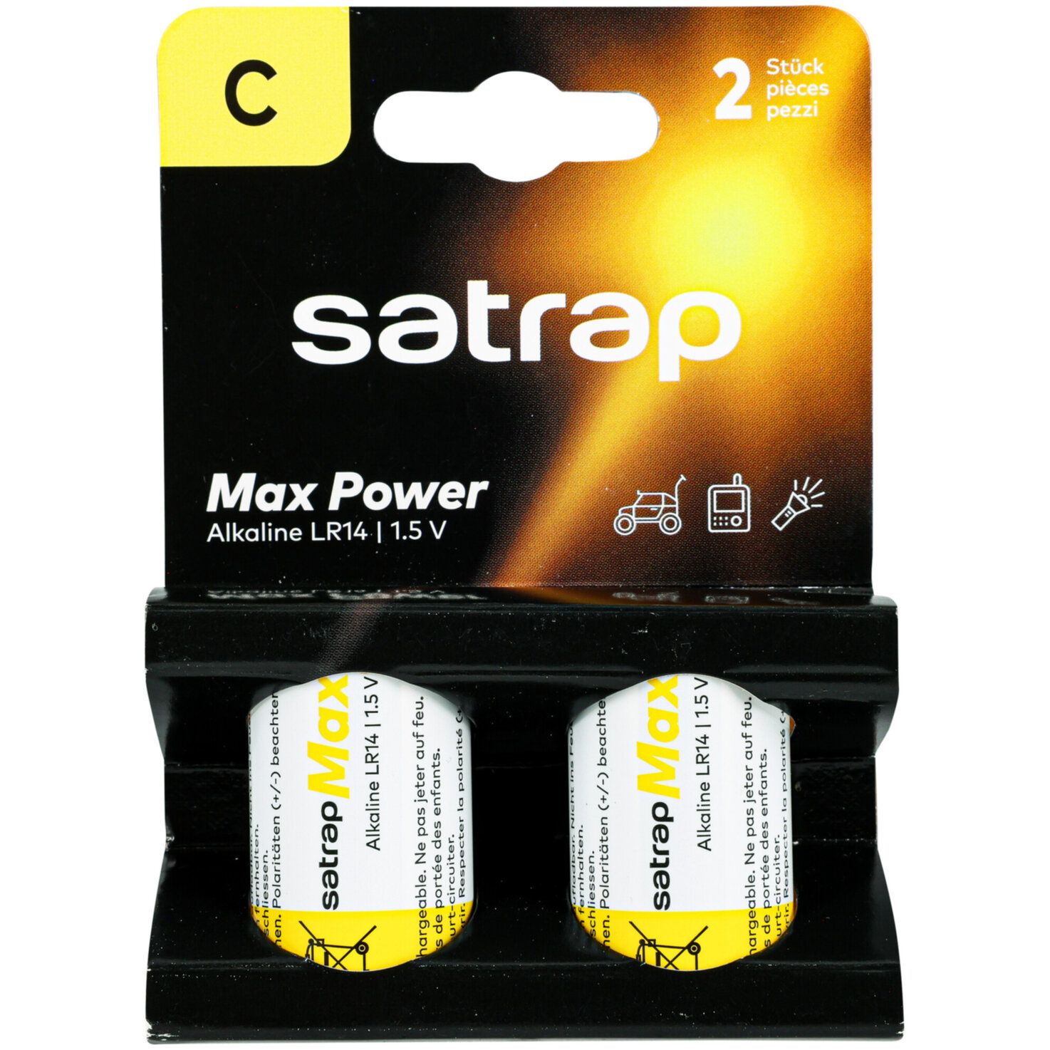 satrap Batterien C/LR14 2 Stück