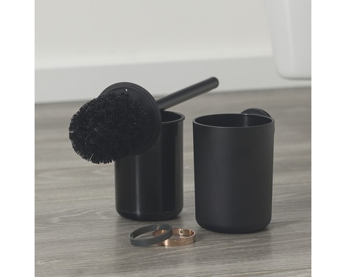 Urban wandclosetborstelset, zwart