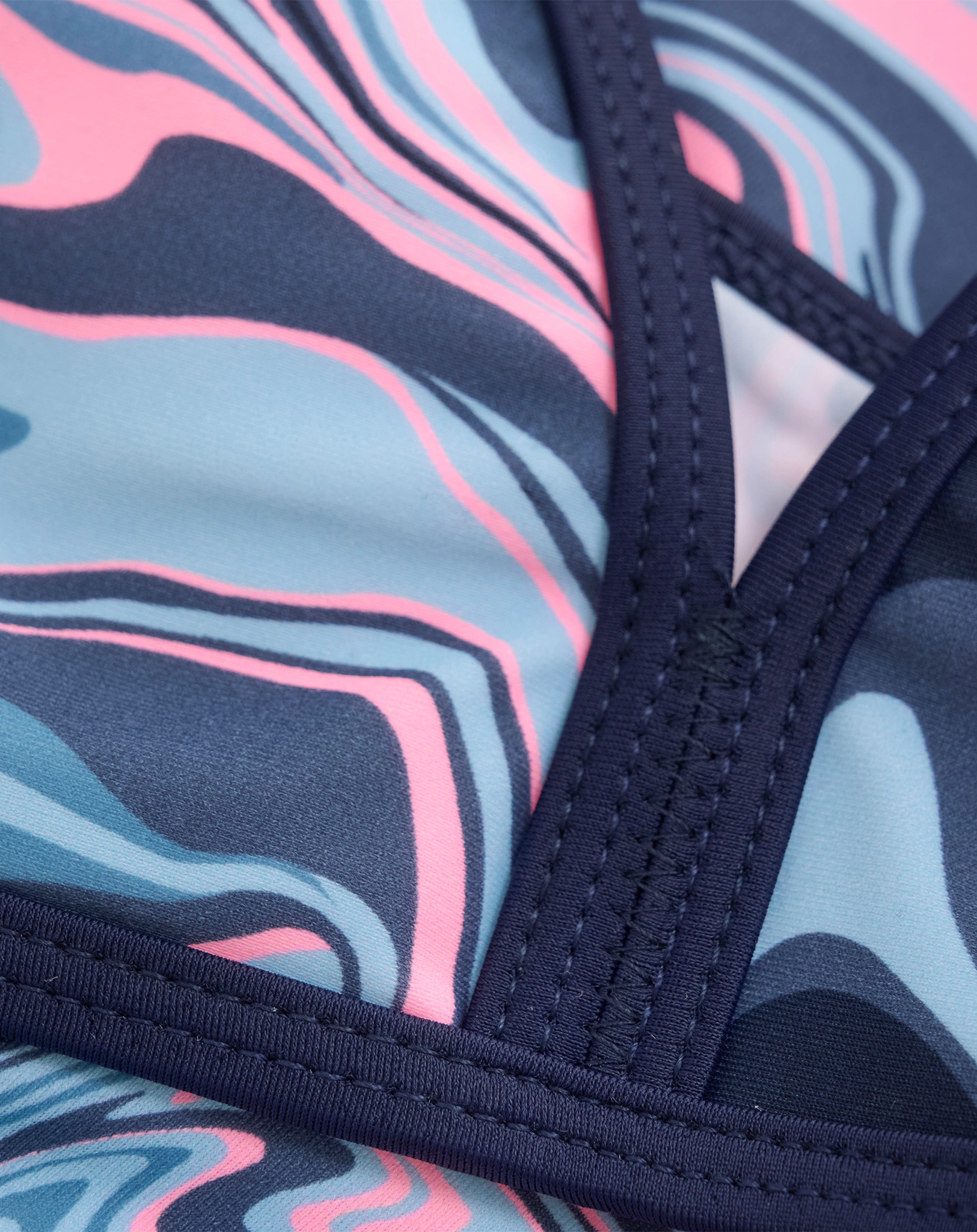 Bikini MARBLE in cerulean