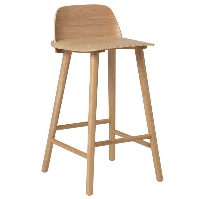 Muuto Nerd barkruk 65 eiken