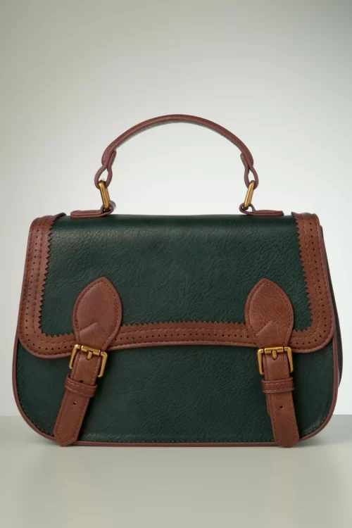 Banned Retro Carter Satchel handtas in groen