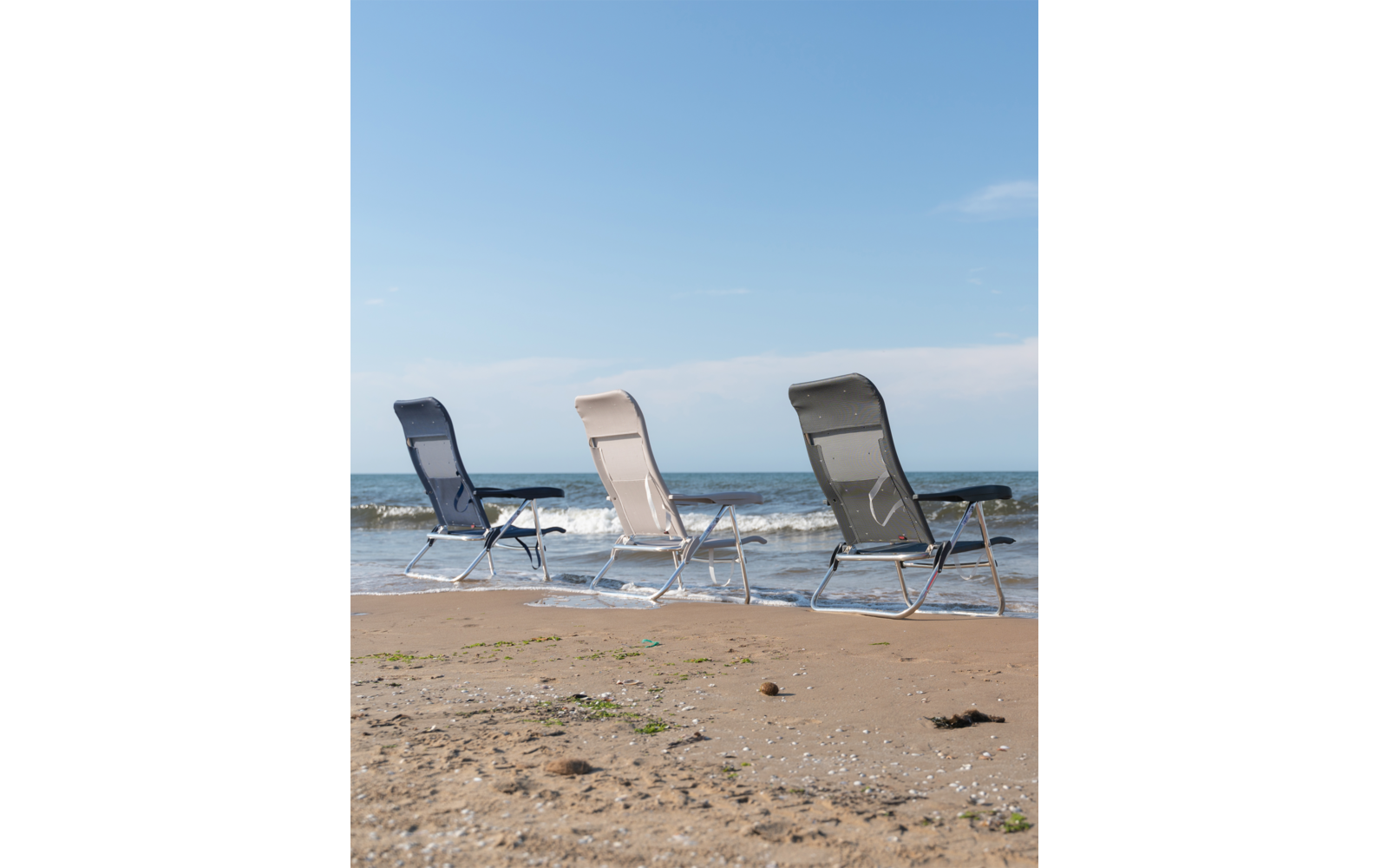 Crespo Classic AL/205 Strandstuhl dunkelgrau