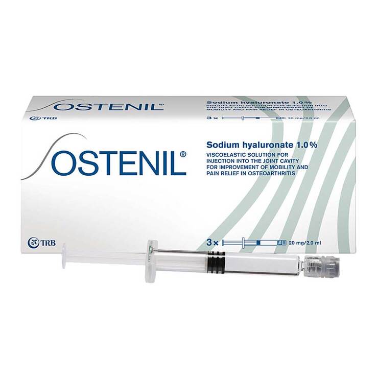 Ostenil 20 mg Hyaluronsäure Fertigspritzen, 3X2 ml