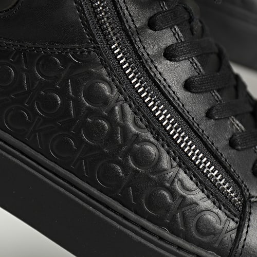 Baskets Montantes High Top Lace Up 1180 Triple Black Mono