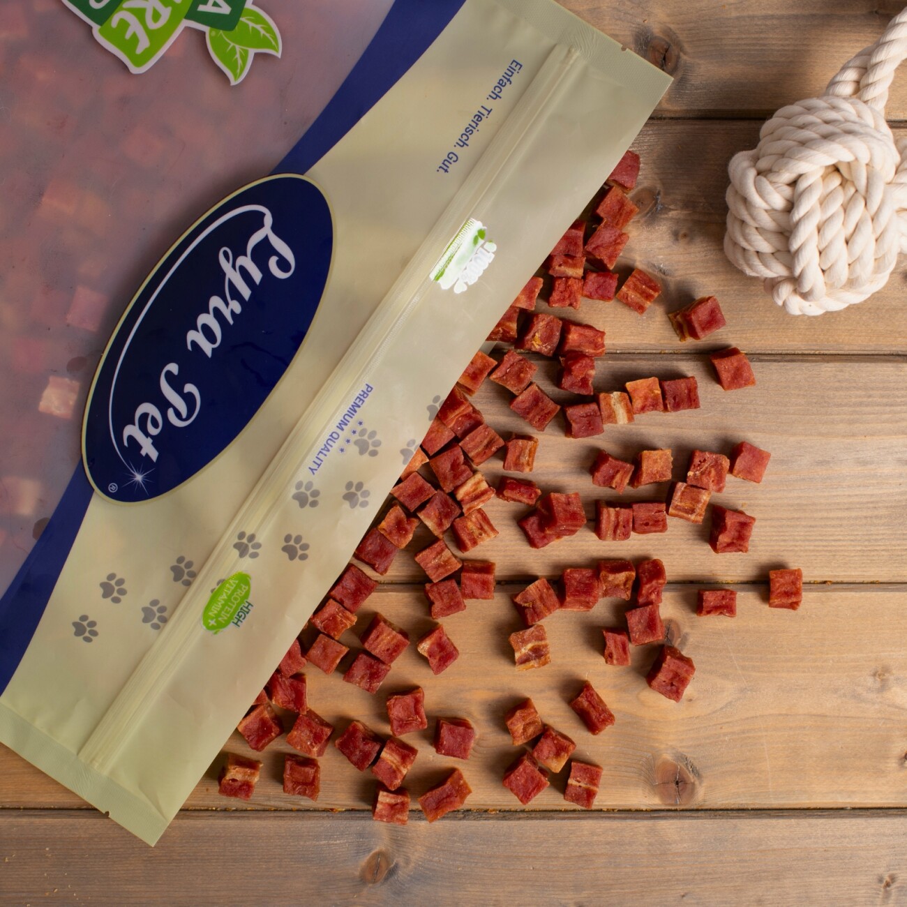 Lyra Pet Entenfleischwürfel mit Fisch 1 kg