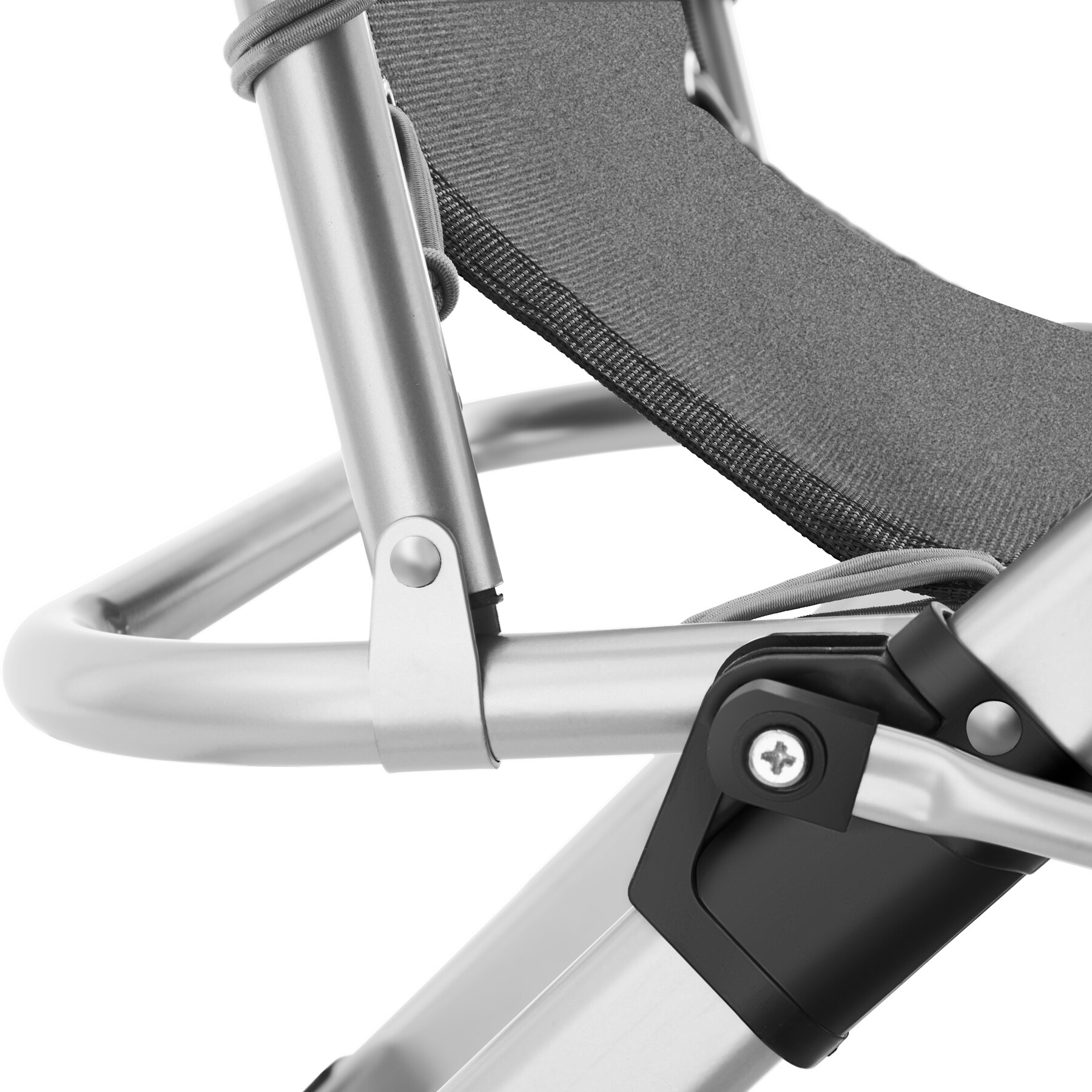 tectake® Sonnenliege, klappbar, abnehmbares Sitz- und Kopfpolster, 84 x 168 x 82,5 cm, mit Ablagetisch